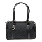 Gucci Abbey Boston Black GG Canvas Shoulder