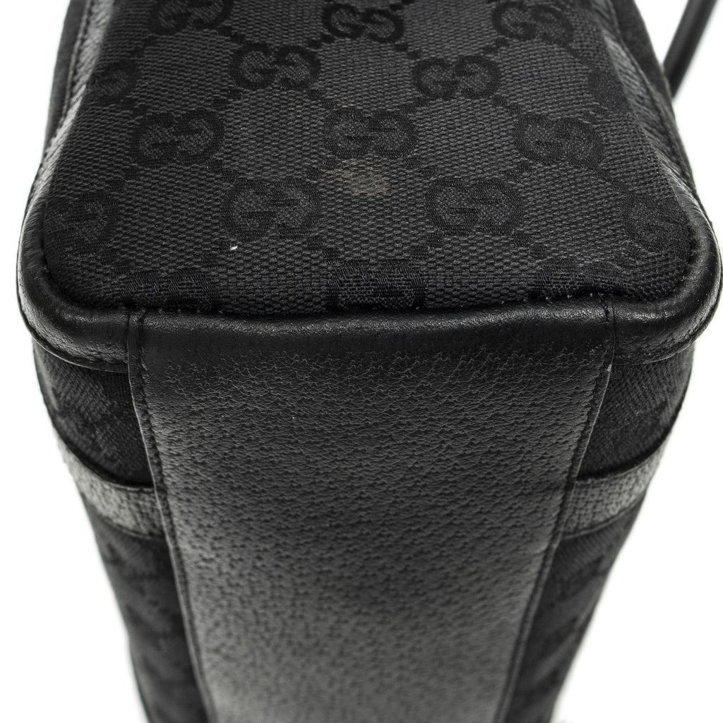 Gucci Abbey Boston Black GG Canvas Shoulder — view 8