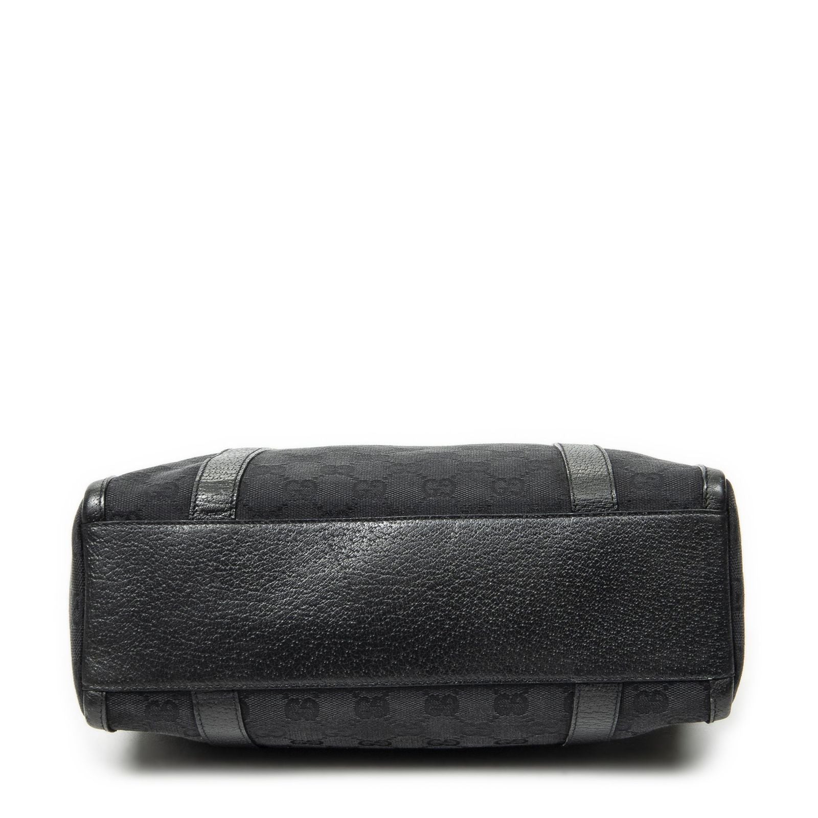 Gucci Abbey Boston Black GG Canvas Shoulder — view 6