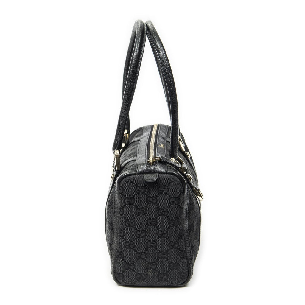 Gucci Abbey Boston Black GG Canvas Shoulder — view 4