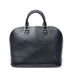 Louis Vuitton Alma Black Epi Handbag