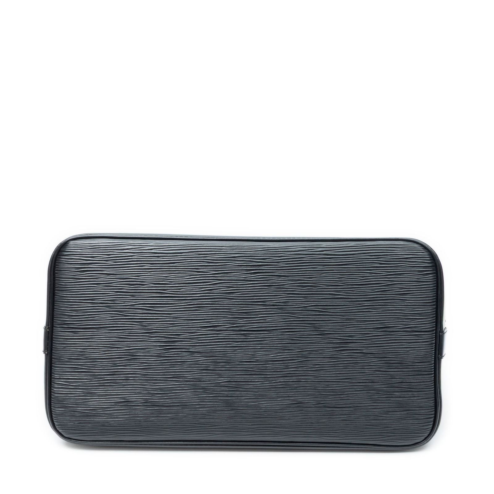 Louis Vuitton Alma Black Epi Handbag — view 6