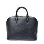 Louis Vuitton Alma Black Epi Handbag — view 5