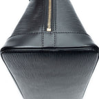 Louis Vuitton Alma Black Epi Handbag — view 8