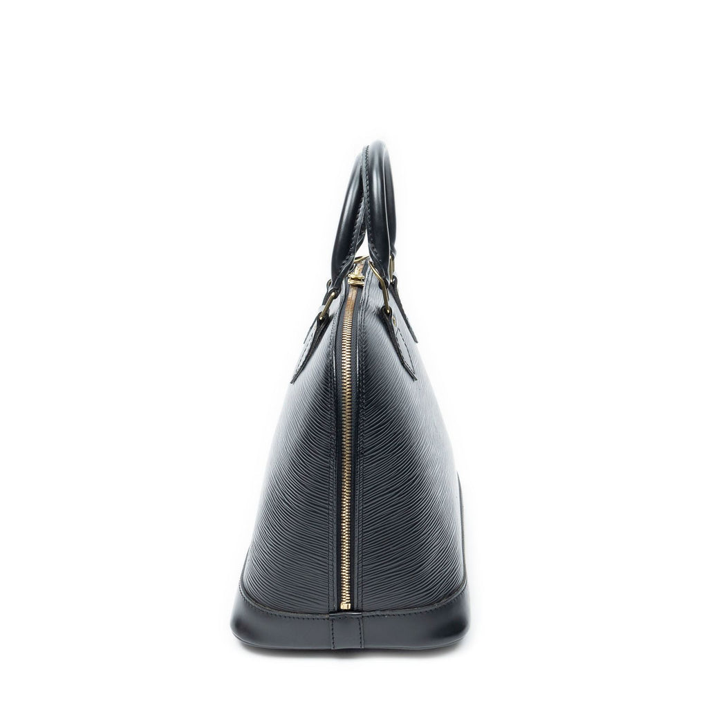 Louis Vuitton Alma Black Epi Handbag — view 3