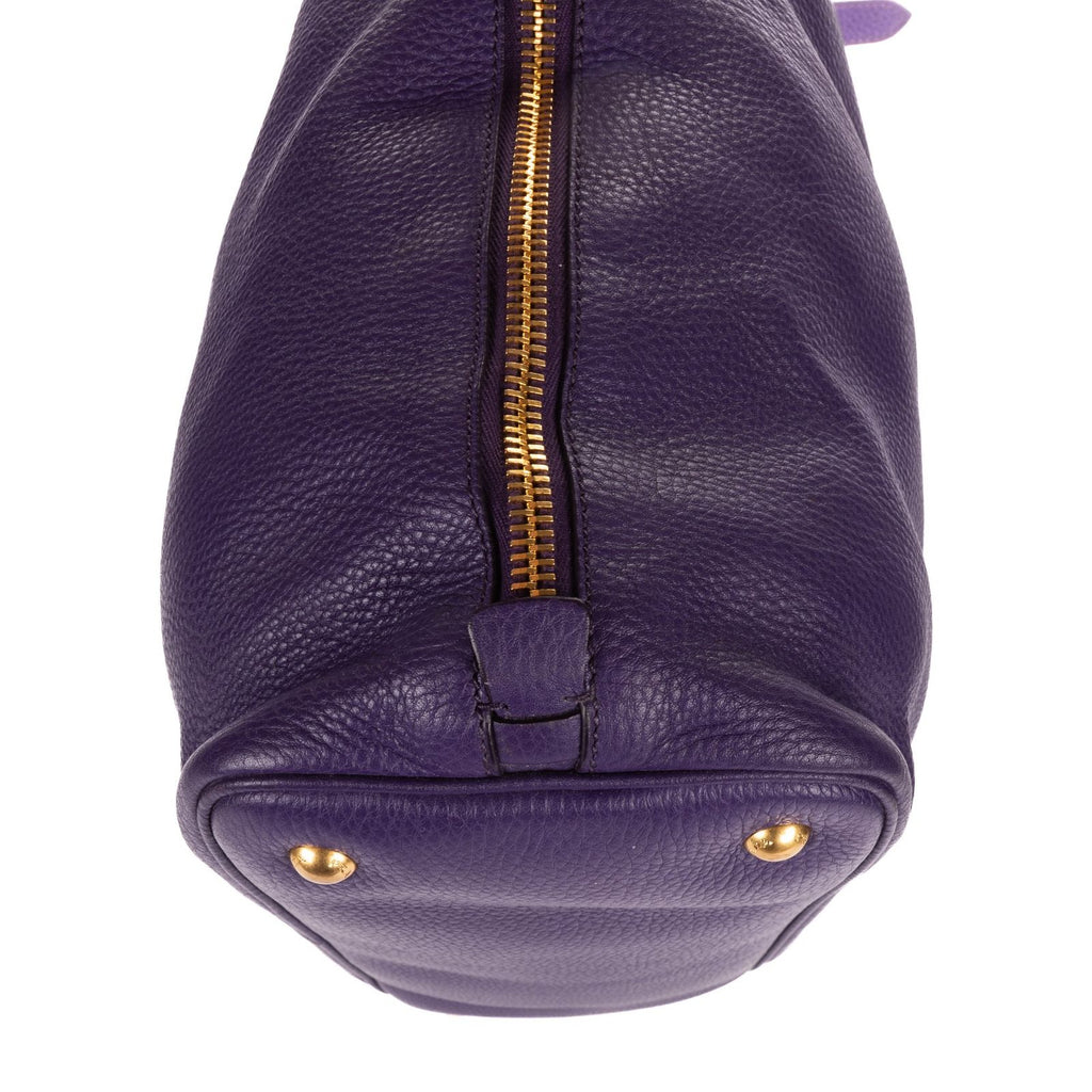 Prada Converter Chiburuo Pung Tote Purple Viterodino — view 8