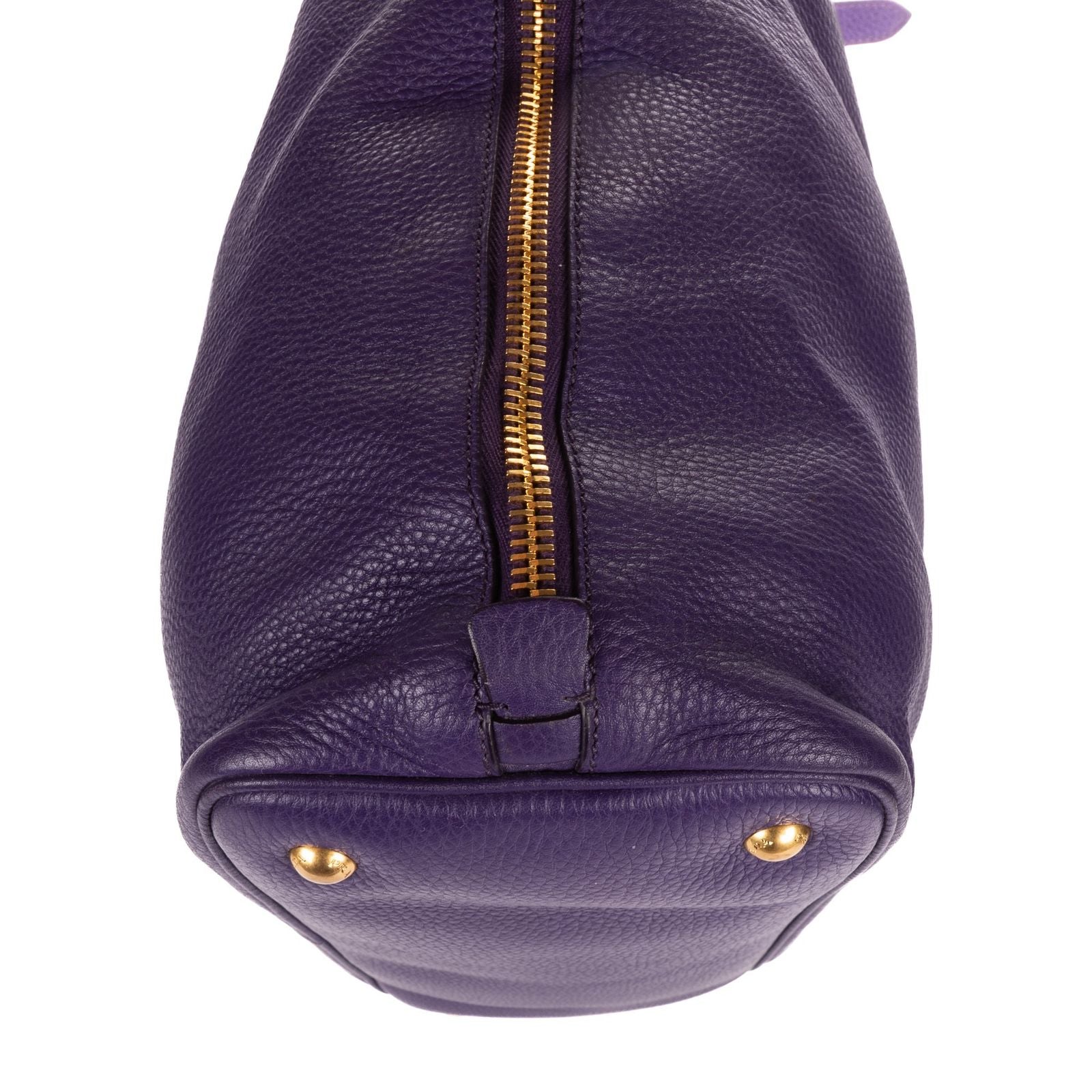 Prada Converter Chiburuo Pung Tote Purple Viterodino — view 8