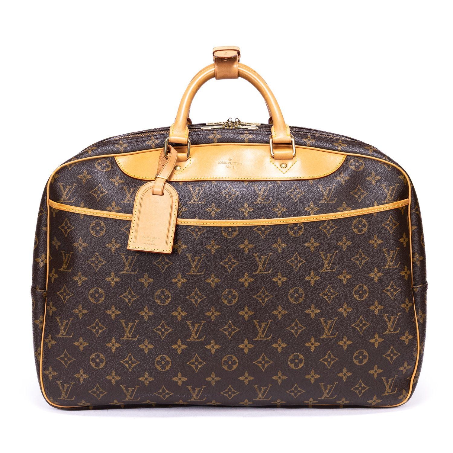 Louis Vuitton Alise Brown Monogram Canvas Handbag