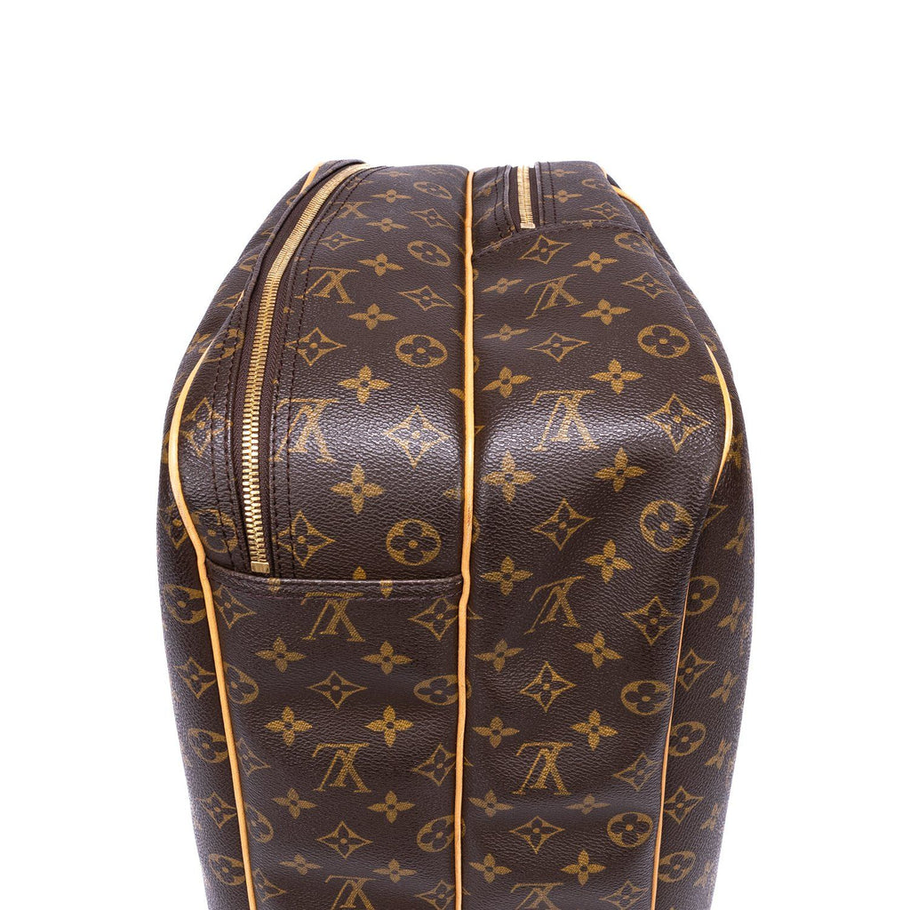 Louis Vuitton Alise Brown Monogram Canvas Handbag — view 8