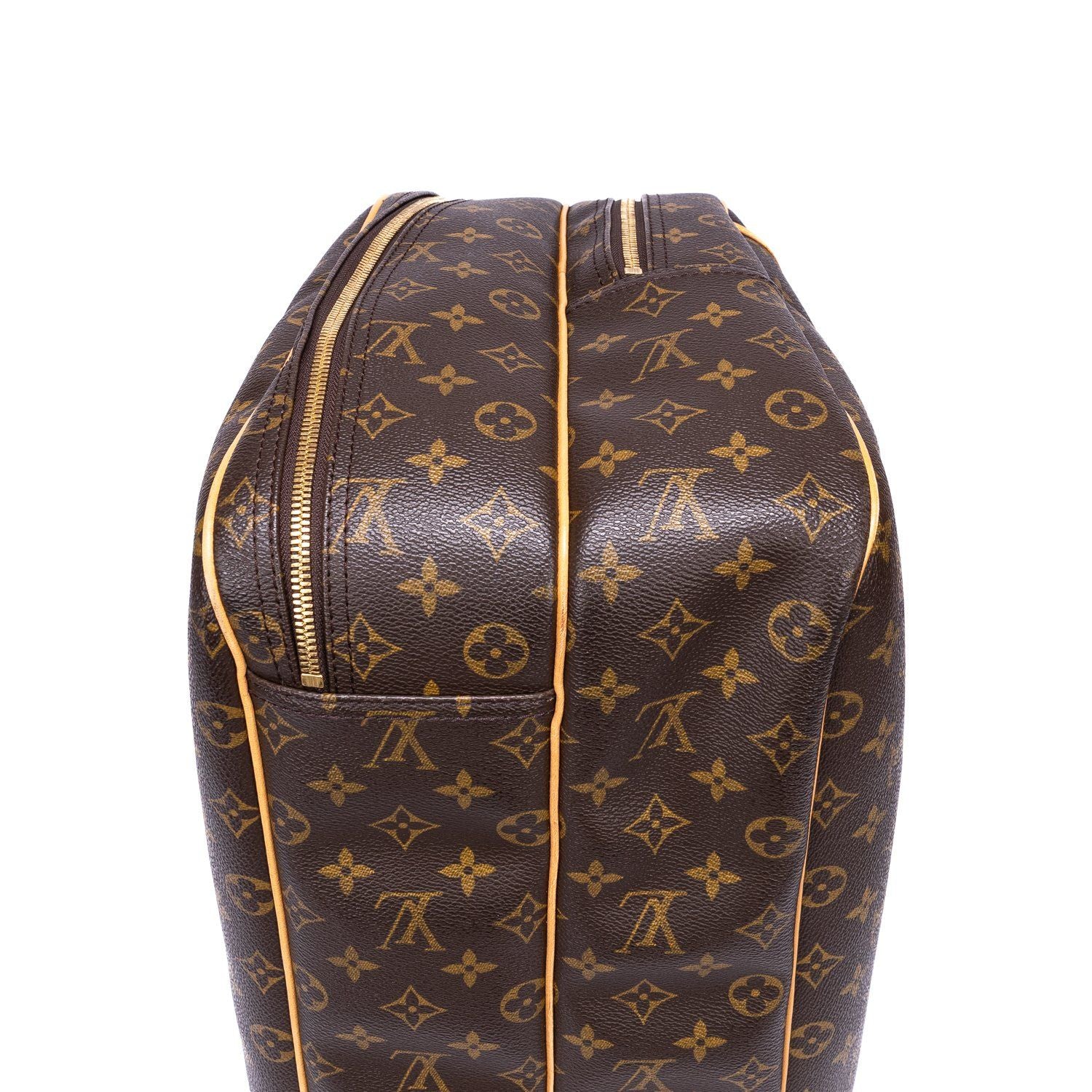 Louis Vuitton Alise Brown Monogram Canvas Handbag — view 8