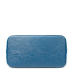 Louis Vuitton Alma Blue Epi Handbag — view 6