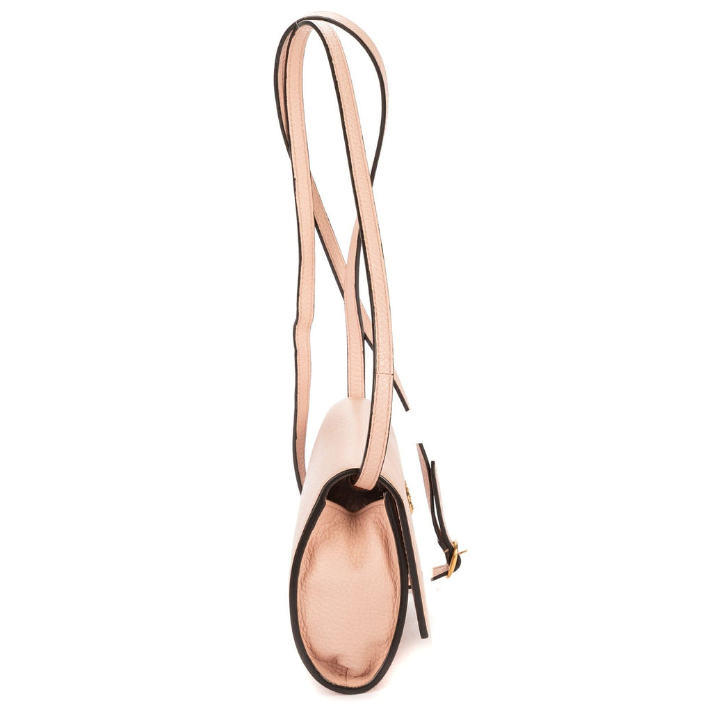 Gucci Animalier Blind for Love Bee Wallet Light Pink Spike Calfskin Leather — view 4