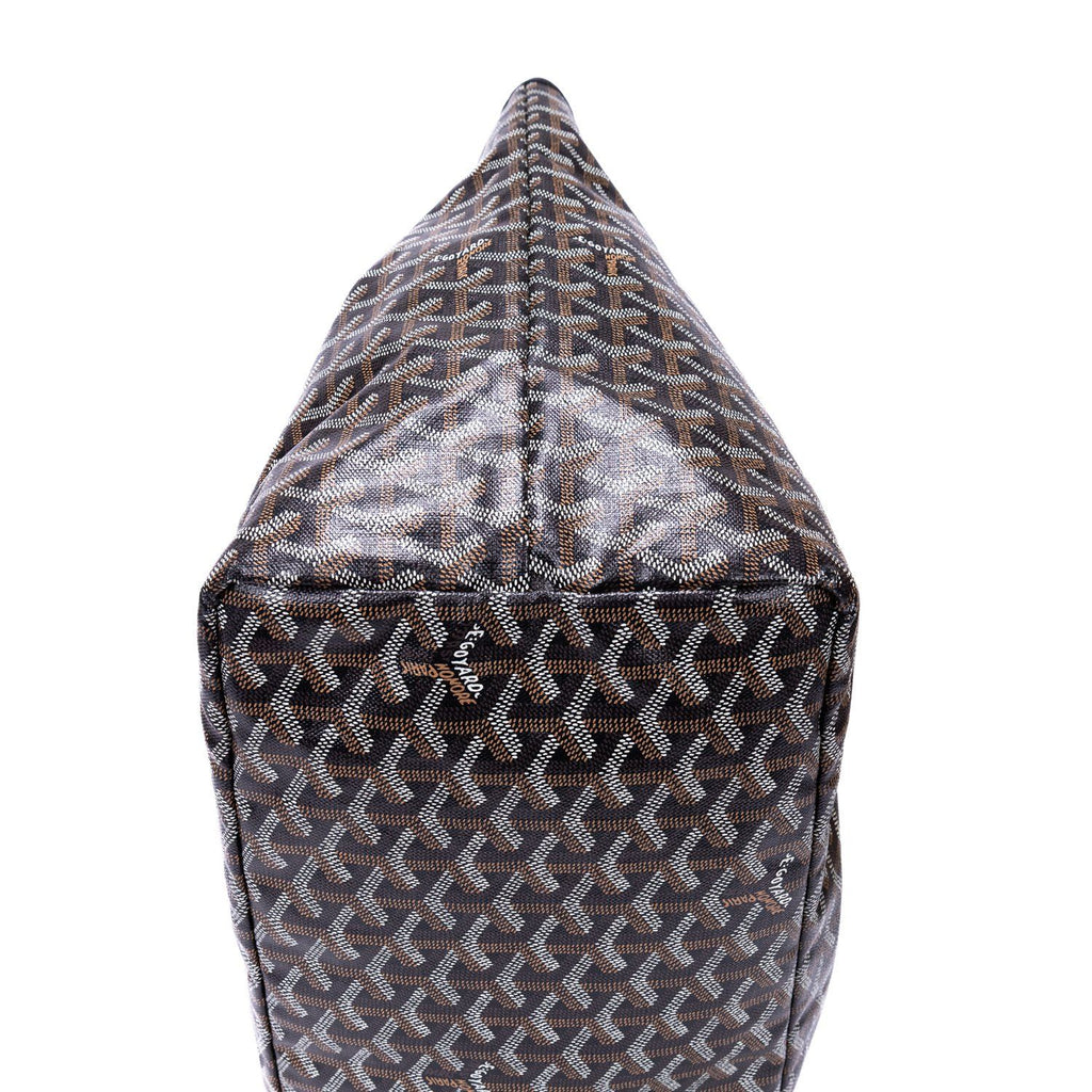 Goyard St Louis Black Din Canvas Shoulder — view 7