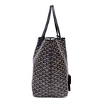 Goyard St Louis Black Din Canvas Shoulder — view 3