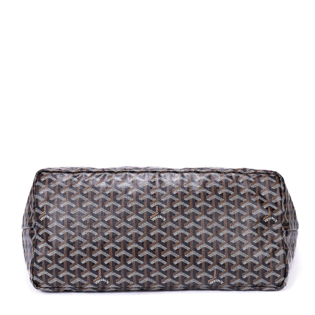 Goyard St Louis Black Din Canvas Shoulder — view 6