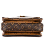 Louis Vuitton Pochette Metis Brown Monogram Canvas Handbag — view 6