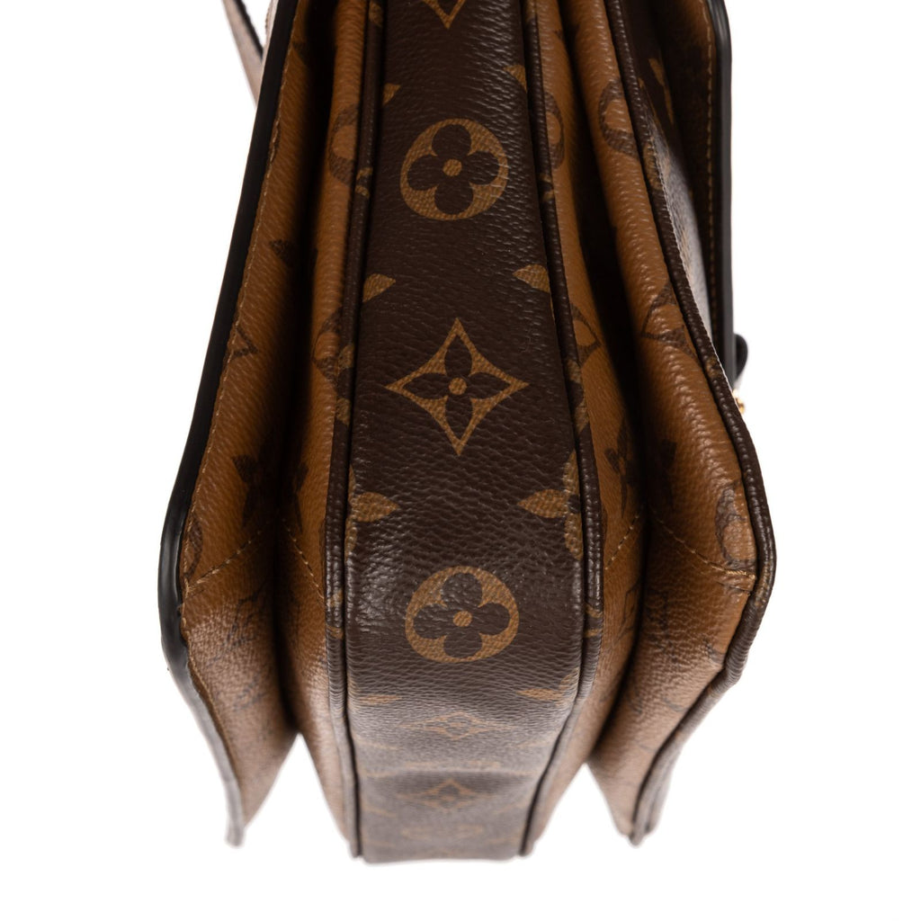 Louis Vuitton Pochette Metis Brown Monogram Canvas Handbag — view 8