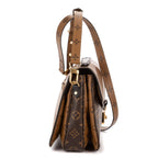 Louis Vuitton Pochette Metis Brown Monogram Canvas Handbag — view 4