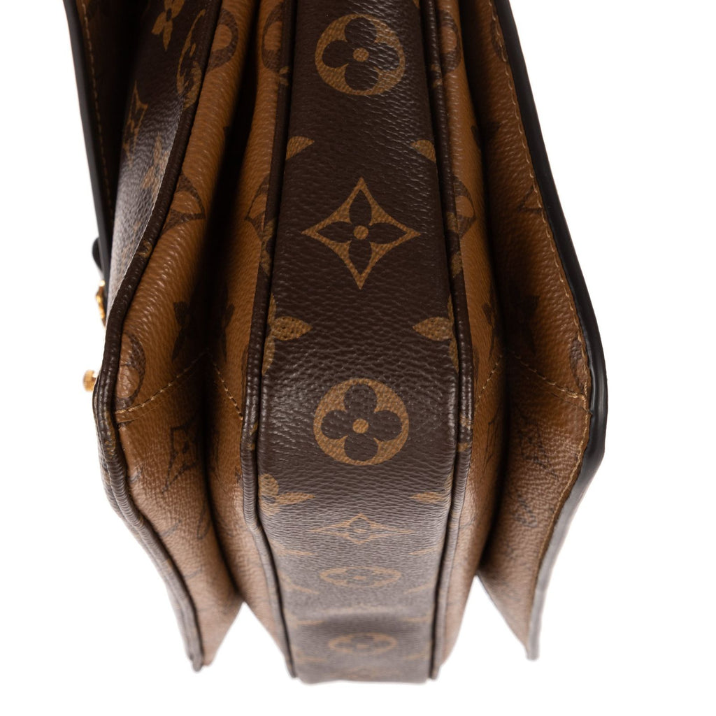 Louis Vuitton Pochette Metis Brown Monogram Canvas Handbag — view 7
