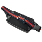 Gucci Web GG Waist Bag Black Print Springs Canvas — view 2