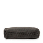 Fendi East West Boston Black Brown Zucchini No Canvas Shoulder — view 6