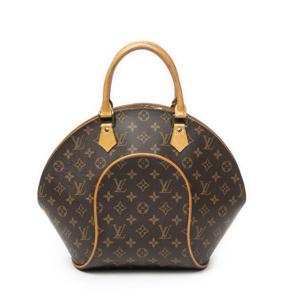 Louis Vuitton Ellipse Brown Monogram Canvas Handbag