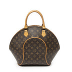 Louis Vuitton Ellipse Brown Monogram Canvas Handbag