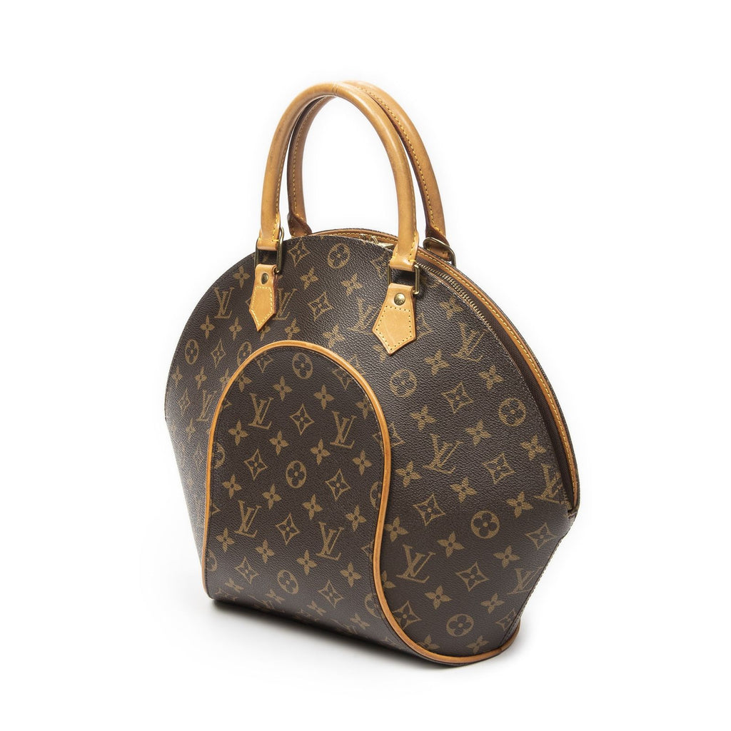 Louis Vuitton Ellipse Brown Monogram Canvas Handbag — view 2