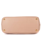 Prada la the Double Zip Galleria Tote Pink Saffiano Leather — view 6