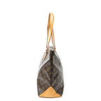 Louis Vuitton Cabas Mezzo Brown Monogram Canvas Tote — view 3