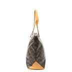 Louis Vuitton Cabas Mezzo Brown Monogram Canvas Tote — view 4