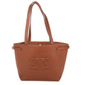 Celine Cabas Anais Tan Grain Calf Skin Leather Tote