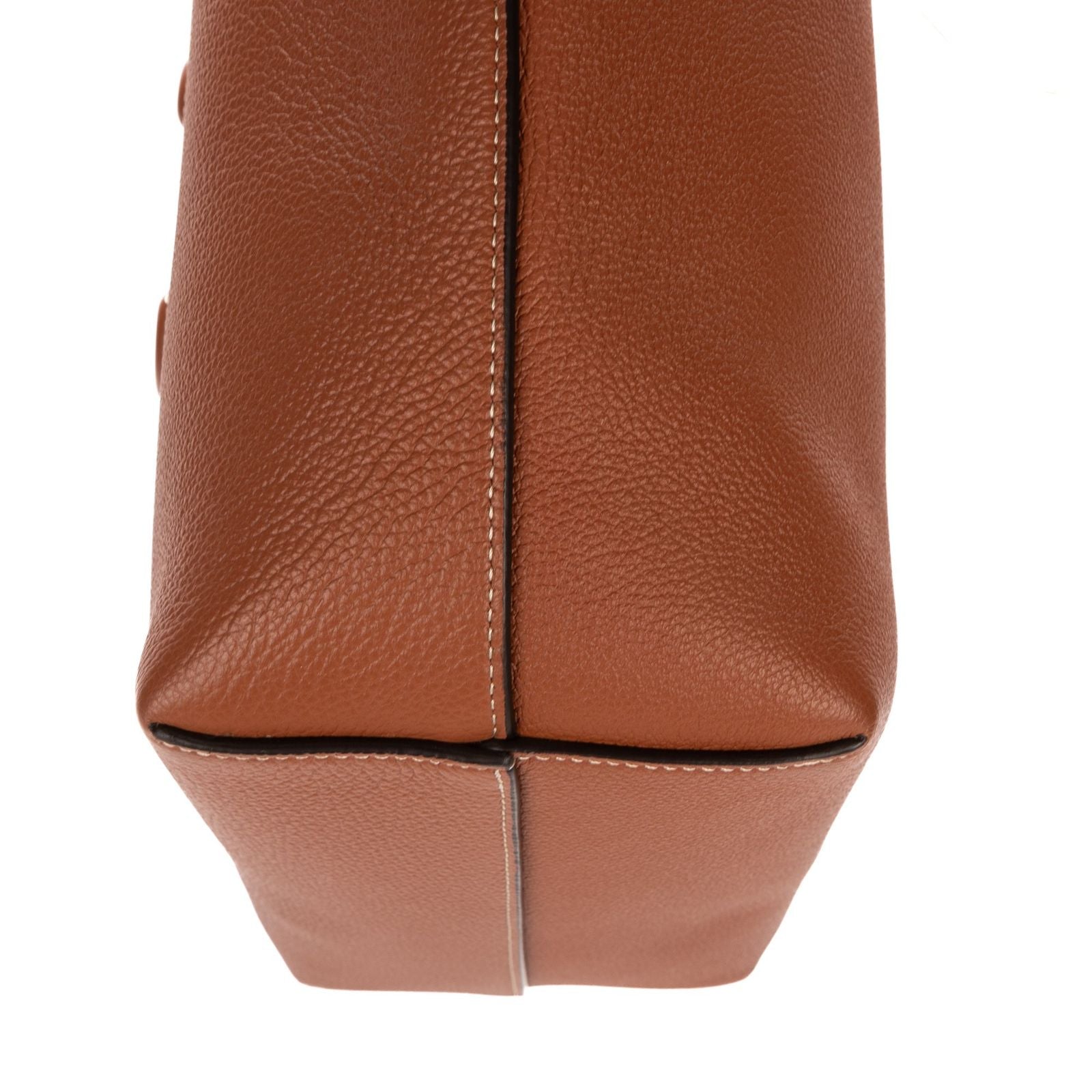 Celine Cabas Anais Tan Grain Calf Skin Leather Tote — view 7