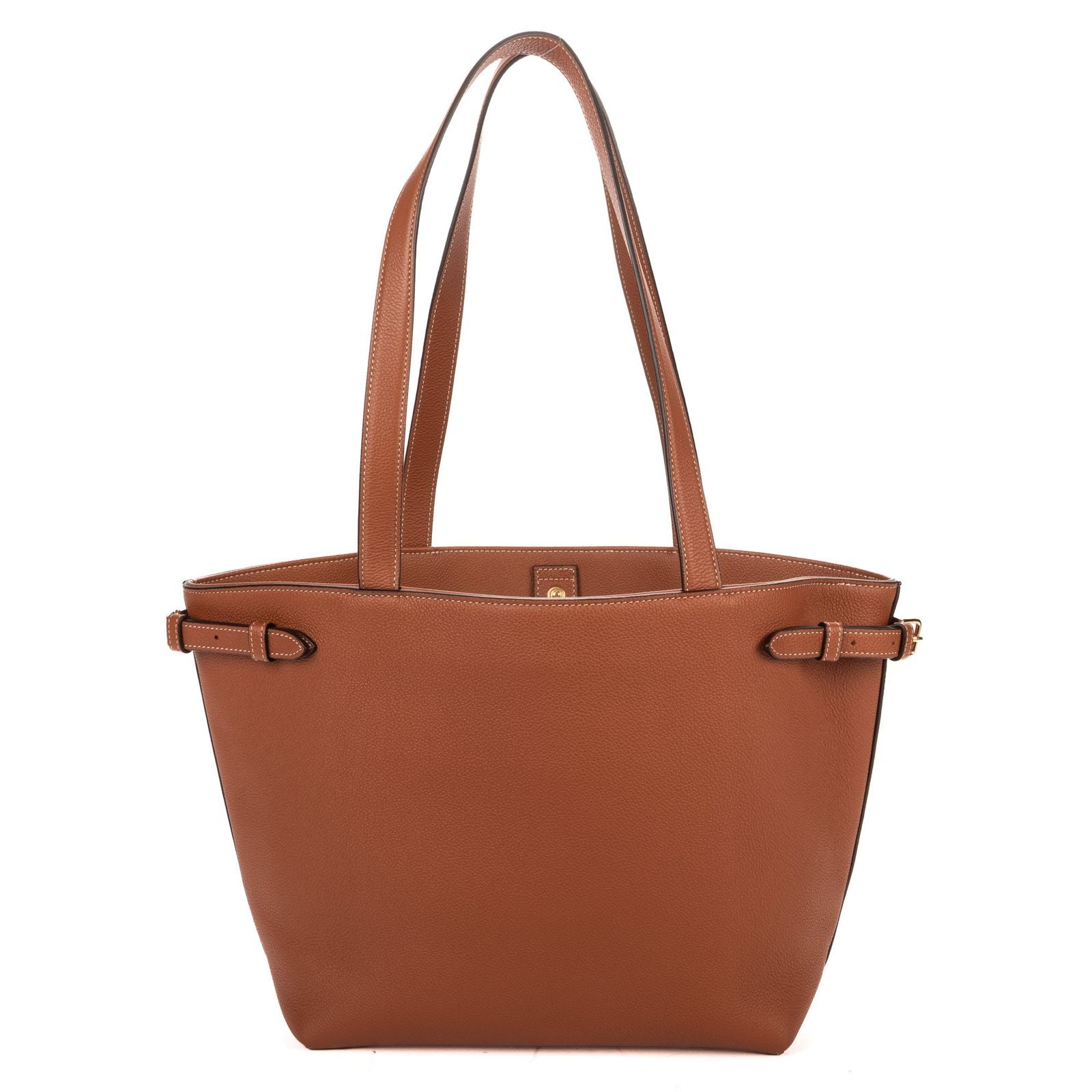Celine Cabas Anais Tan Grain Calf Skin Leather Tote — view 5