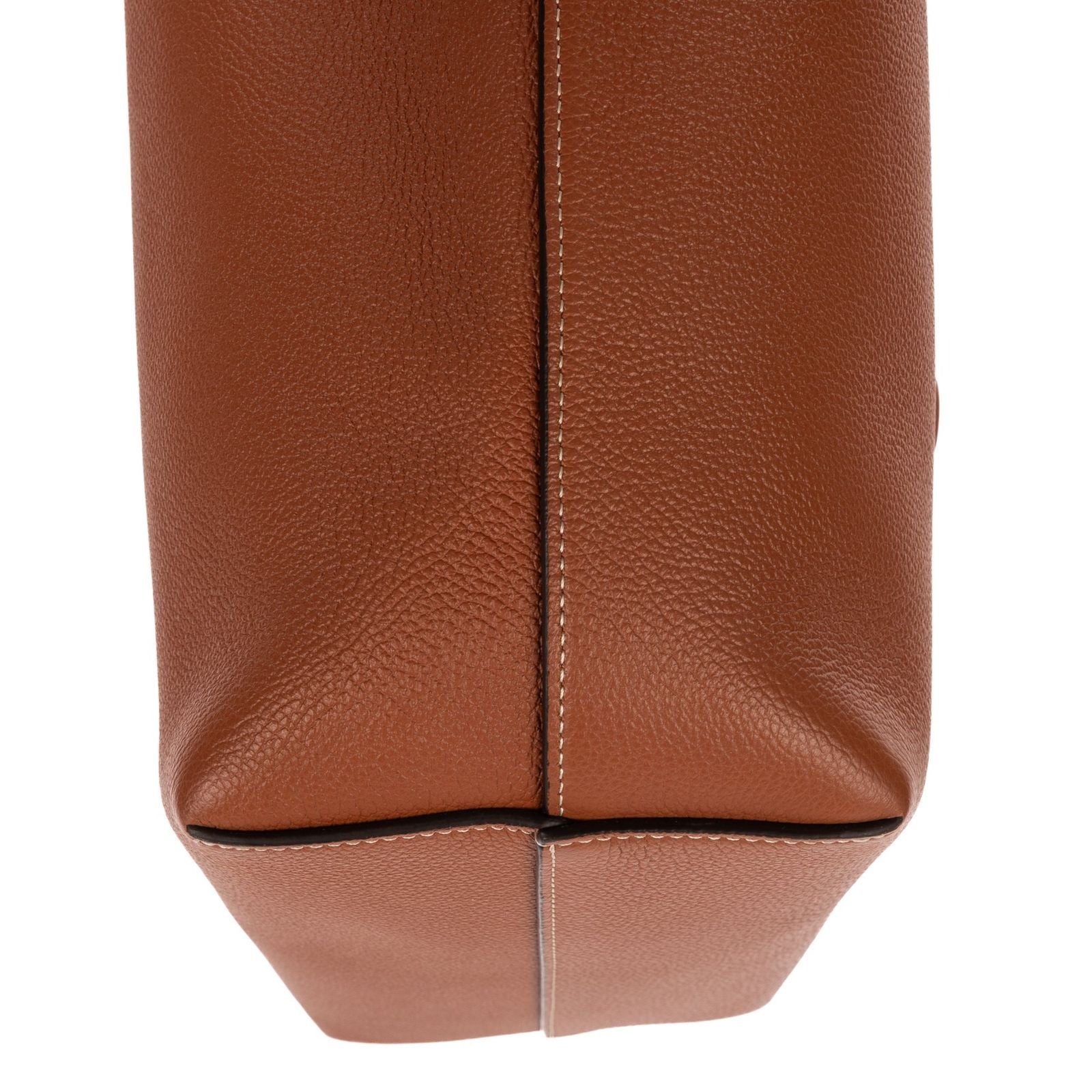 Celine Cabas Anais Tan Grain Calf Skin Leather Tote — view 8