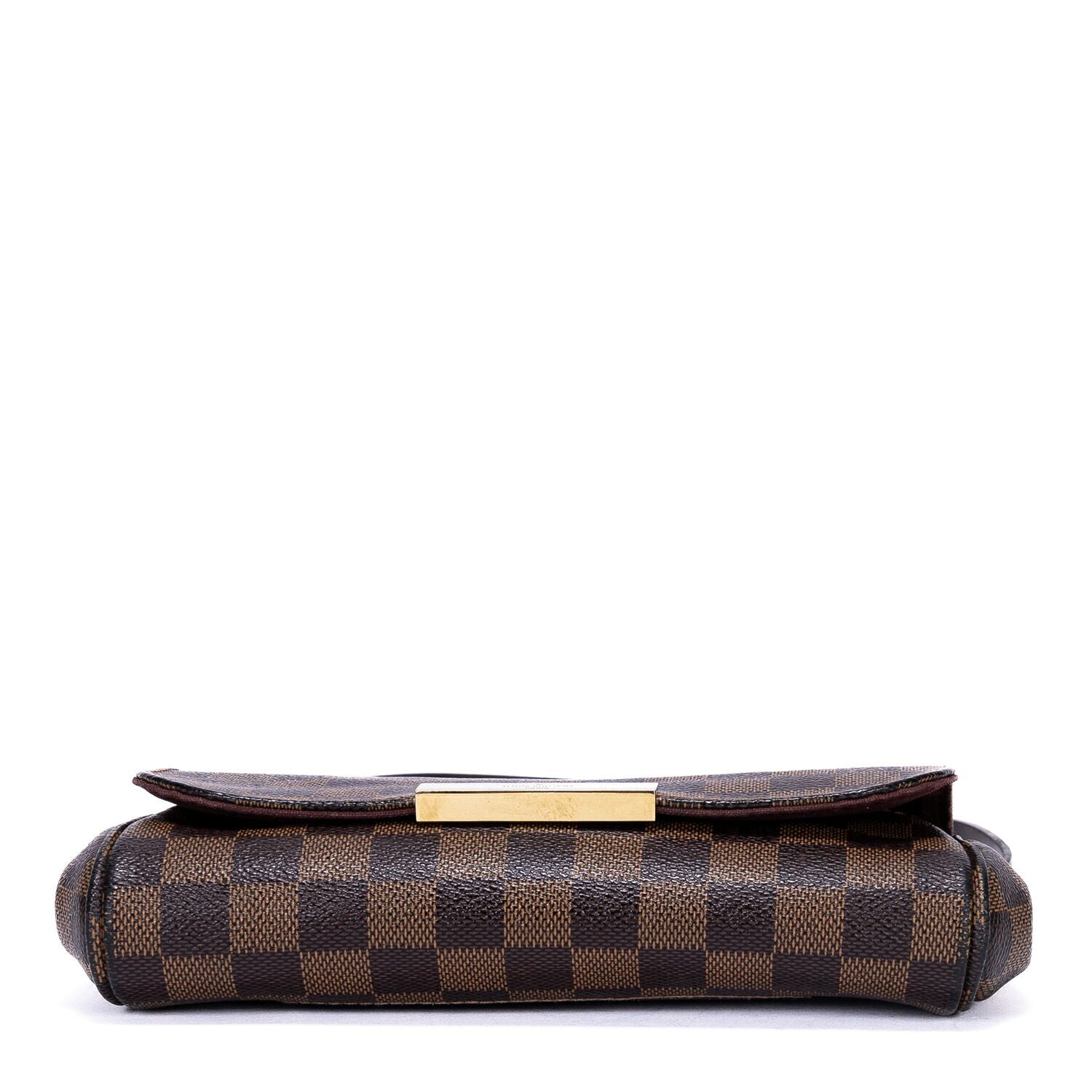 Louis Vuitton Favorite Brown Damier Ebeneux Shoulder — view 6