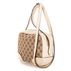 Gucci Bree Cross Belt Bag Beige Ivory GG Canvas — view 2
