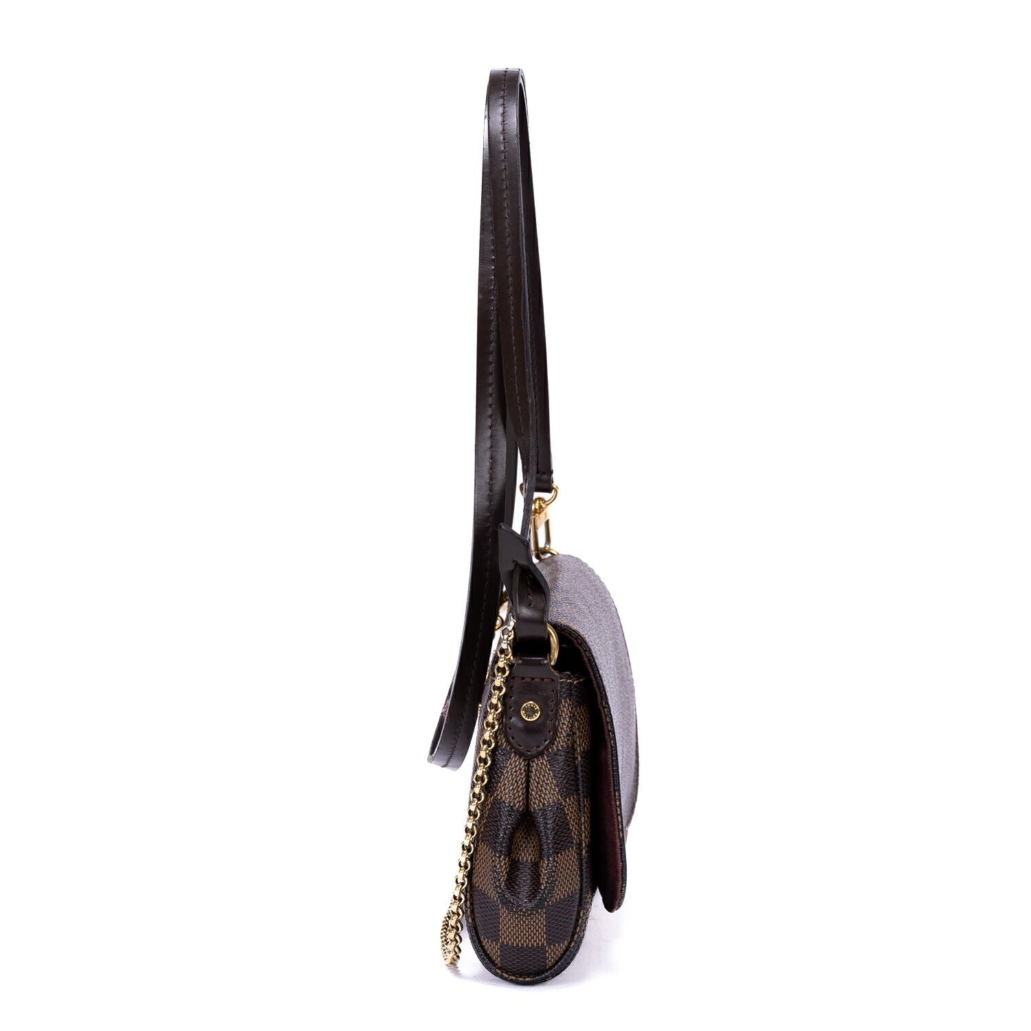 Louis Vuitton Favorite Brown Damier Ebeneux Shoulder — view 4