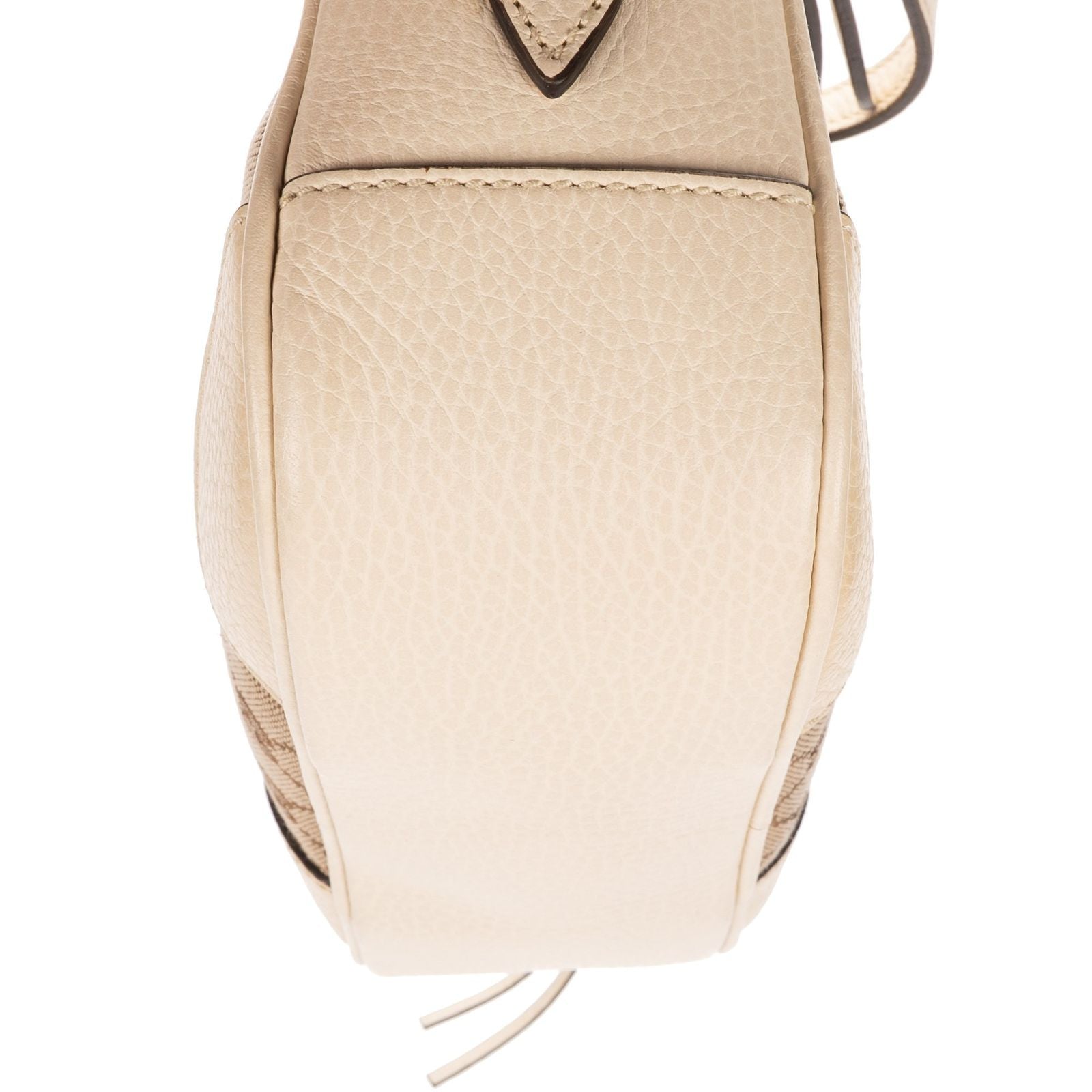Gucci Bree Cross Belt Bag Beige Ivory GG Canvas — view 7