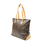 Louis Vuitton Cabas Mezzo Brown Monogram Canvas Tote — view 2