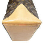 Louis Vuitton Cabas Mezzo Brown Monogram Canvas Tote — view 7