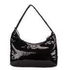 Prada Re Edition Sequinned Mini Bag Black White Nylon Embellished with Sequinsa — view 5