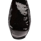 Prada Re Edition Sequinned Mini Bag Black White Nylon Embellished with Sequinsa — view 7