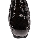 Prada Re Edition Sequinned Mini Bag Black White Nylon Embellished with Sequinsa — view 8