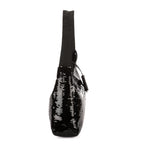 Prada Re Edition Sequinned Mini Bag Black White Nylon Embellished with Sequinsa — view 4