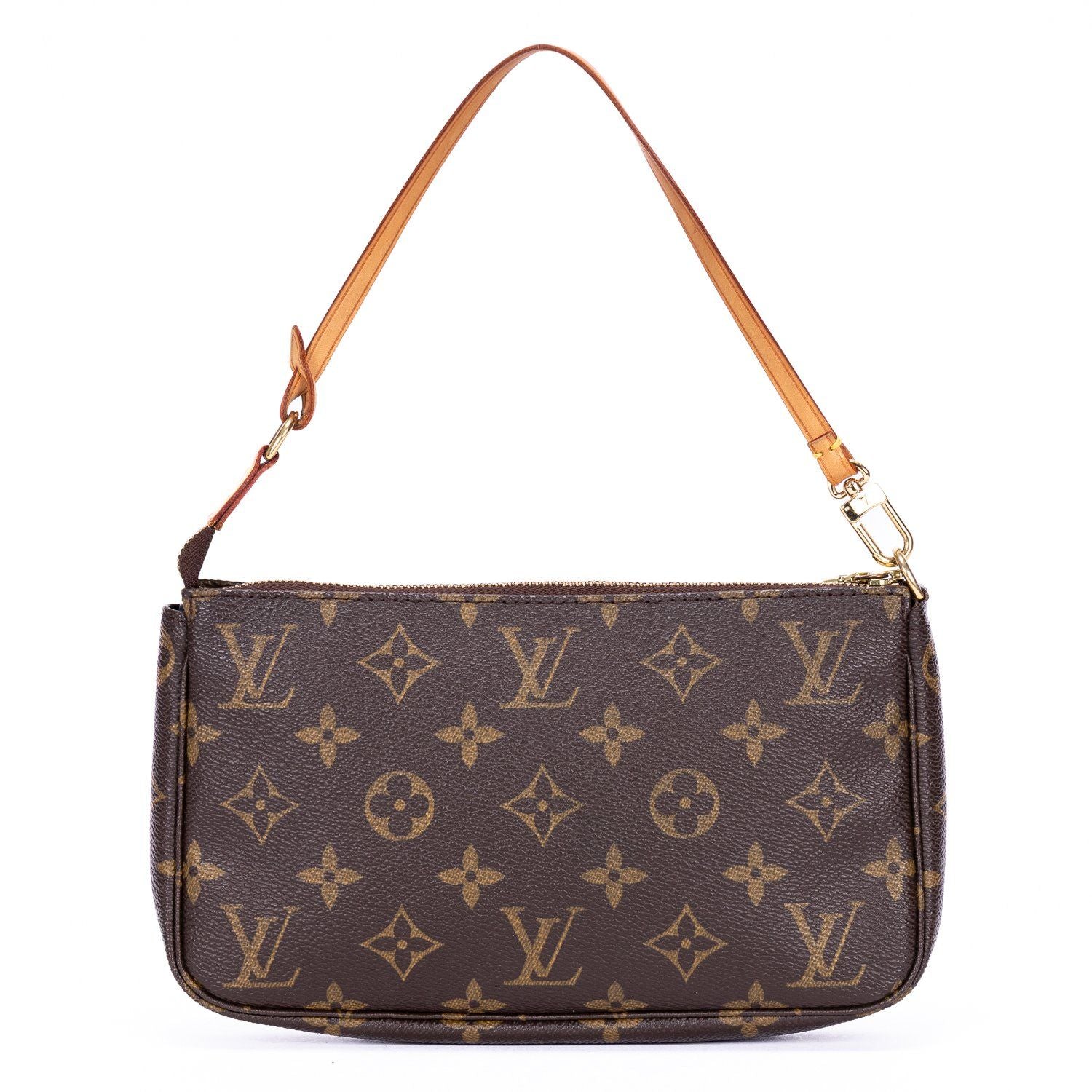 Louis Vuitton Pochette Brown Monogram Canvas Handbag — view 5