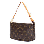Louis Vuitton Pochette Brown Monogram Canvas Handbag — view 2