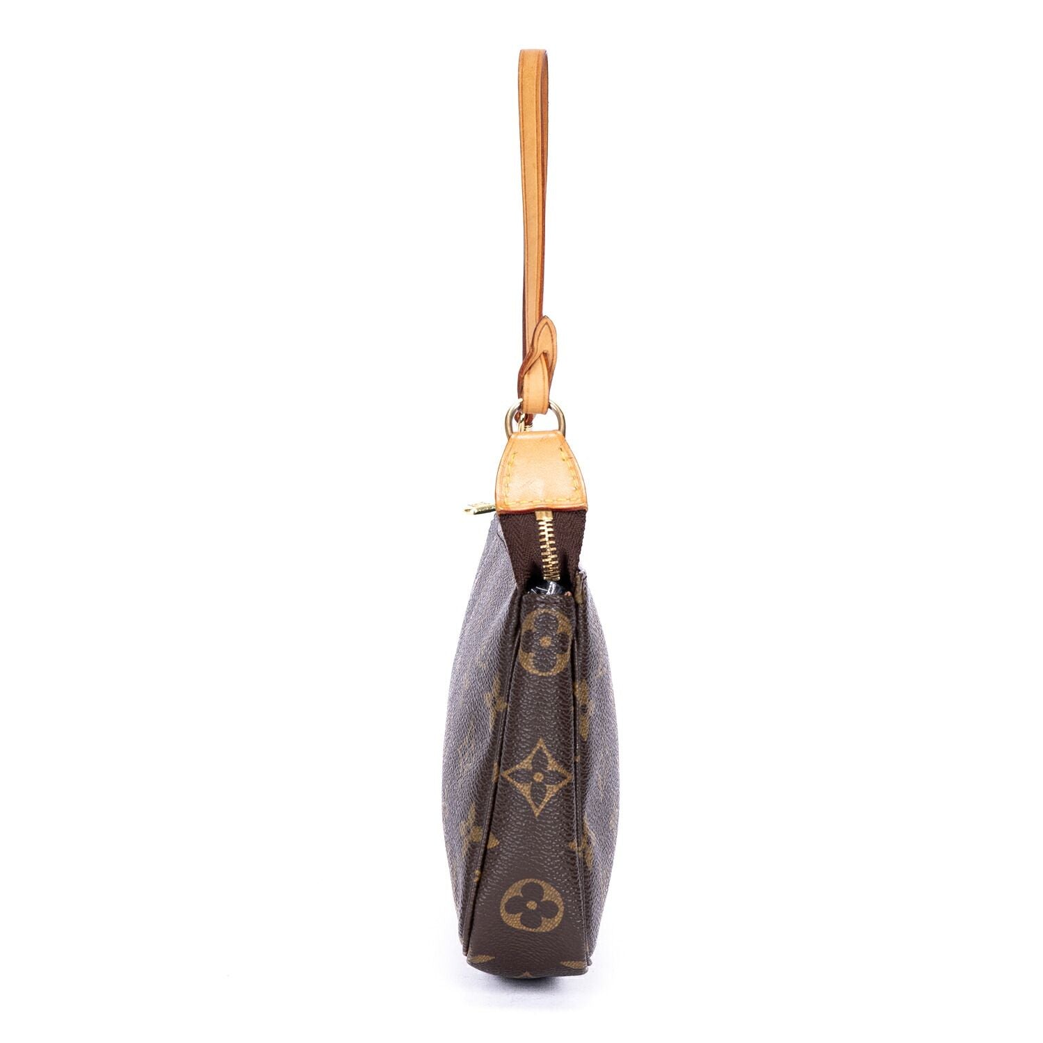 Louis Vuitton Pochette Brown Monogram Canvas Handbag — view 3