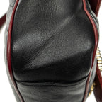 Gucci Small GG Marmont Flap Black Red Matelasse Calfskin — view 7
