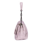 Dior New Lock Flap Chain Bag Lilac Kana the Lambskin Leather — view 3